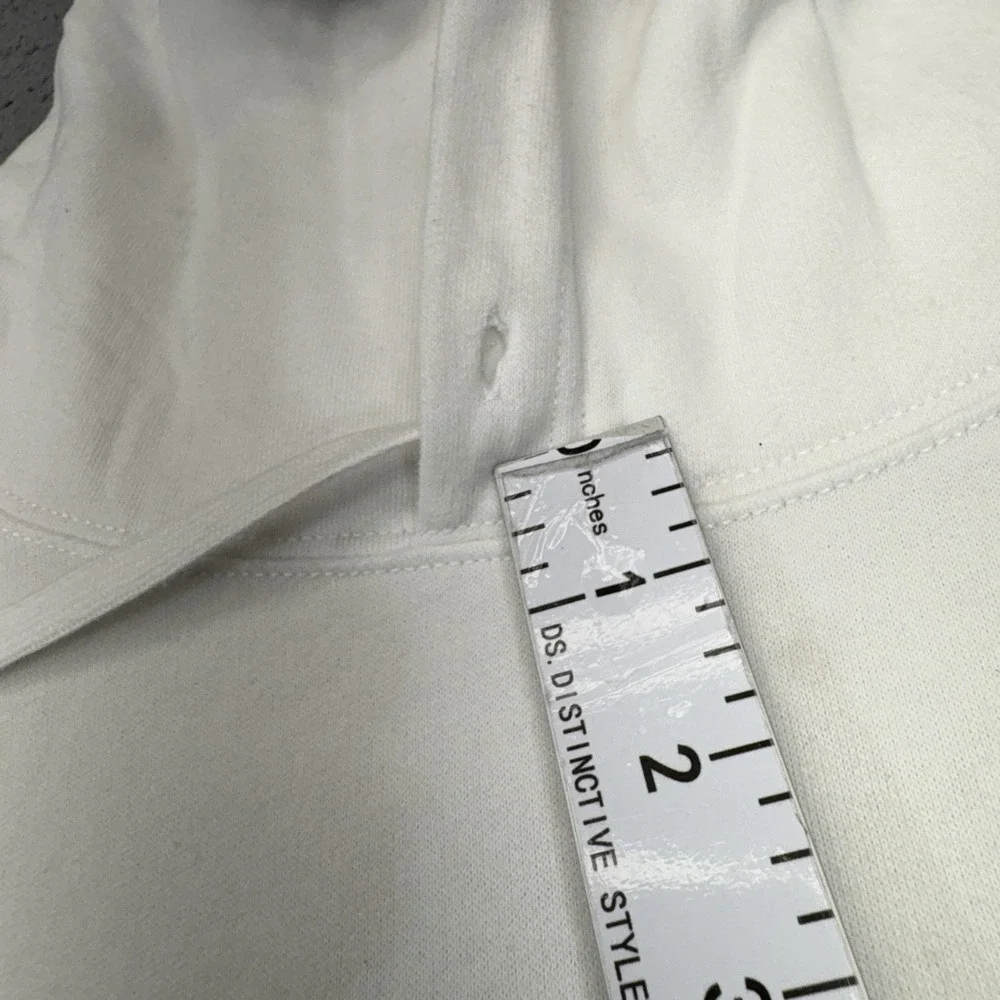 Polo Ralph Lauren Hoodie Mens 2XL White Pullover Logo Spell Out Preppy Pony